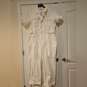 Lane Bryant White Jumpsuit